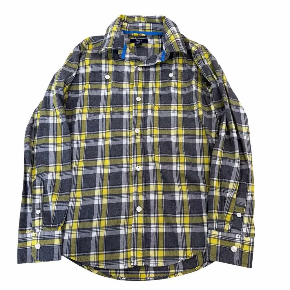 Gap Kids Lot of 2 Long Sleeve Shirts Sz L Boys